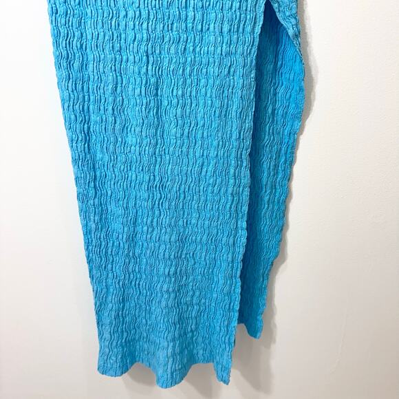 Free People Beach Dress Eleni Bodycon Midi Maxi Dress | Blue | SZ XS - Picture 6 of 11